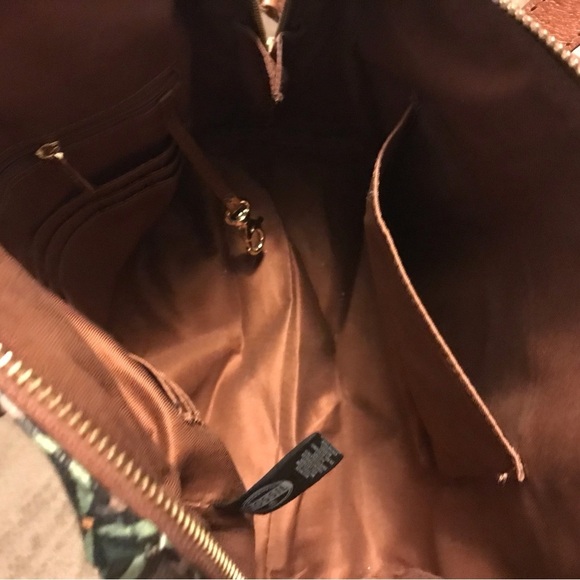 Fossil Rare Brown Leather Doctors Satchel Handbag - Picture 4 of 7